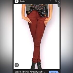 CAbi Rust Orange Pants